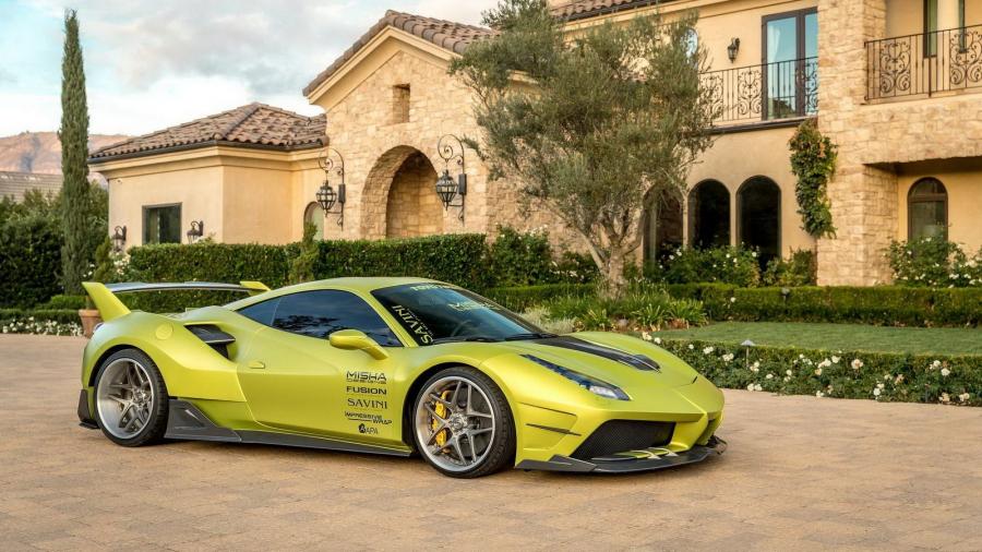  Ferrari 488 GTB by Misha Designs 2017 года  (фото 11 из 12)